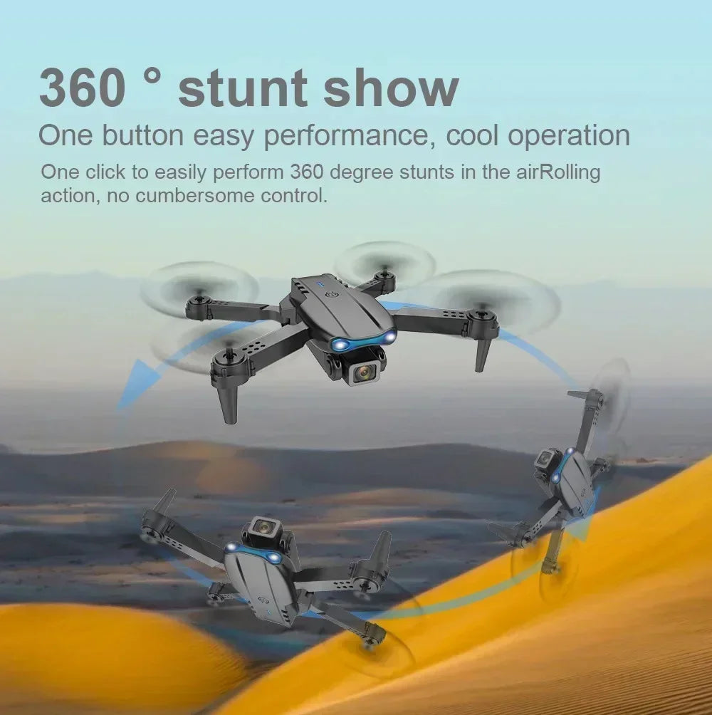 Pro Drone Quadcopter Remote Control Handle Four Axis Aircraft HD 6K Photography UAV Altitude Fixation Helicopter Toys