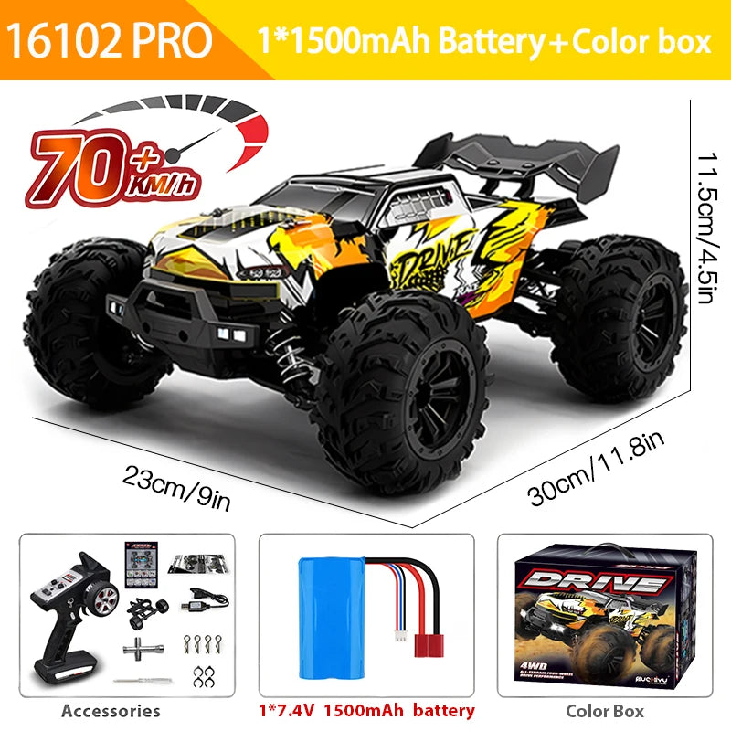 Car Remote Control High Speed Drift Monster 4x4 Truck 4WD